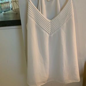 White small vestique tank top